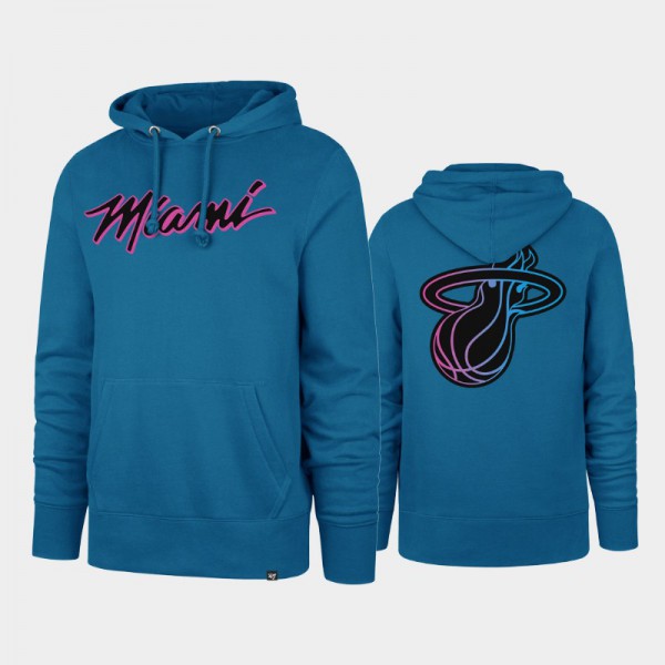 Miami Heat Men's City Edition 2020-21 MVP Hoodie - Blue