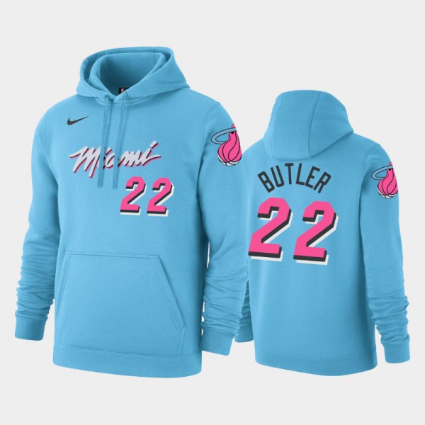 Jimmy Butler Miami Heat #22 Men's City Pullover Hoodie - Blue