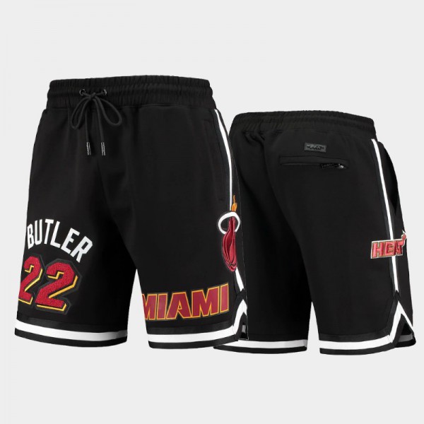 Jimmy Butler Miami Heat #22 Men's Pro Standard Basketball Shorts - Black