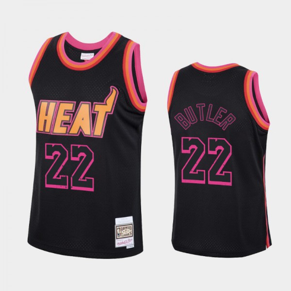 Jimmy Butler Miami Heat #22 Men's Rings Collection Jersey - Black