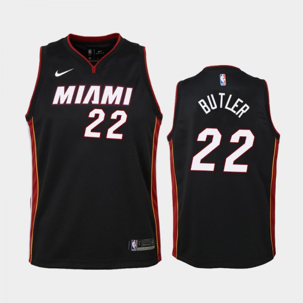 Jimmy Butler Miami Heat #22 Youth Icon Jersey - Black